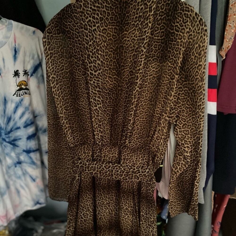 Zara Animal print dress - Picture 10 of 12